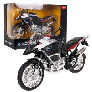 Motocykl BMW R 1200 GS biały model metalowy 1:9 RASTAR ZAU.42000.BIA