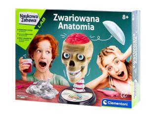 Naukowa Zabawa Zwariowana Anatomia Clementoni 50697