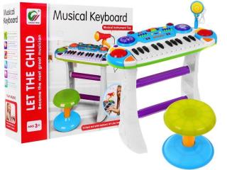 Pianinko dla dzieci Keyboard z mikrofonem ZMU.BB335B