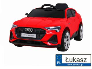 Pojazd Audi E-Tron Sportback Czerwony QLS-6688