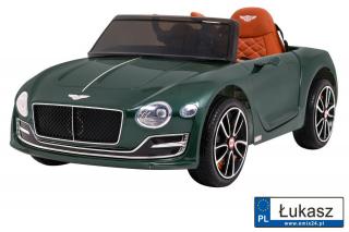 Pojazd Bentley EXP12 Lakierowany Zielony JE1166