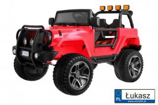 Pojazd Monster Jeep 4x4 Czerwony  WXE1688