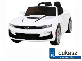 Pojazd Na Akumulator Chevrolet Camaro 2SS Biały HL558