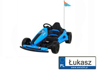 Pojazd Na Akumulator Gokart Speed 7 Drift King Niebieski A035