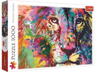 Puzzle 1000 el. Kolorowy Lew 10707