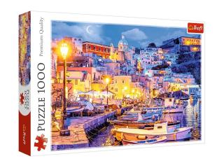 Puzzle 1000 el. Wyspa Procida nocą, Włochy Trefl 10794