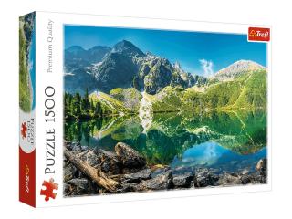 Puzzle 1500el Jezioro Morskie Oko, Tatry, Polska  26167