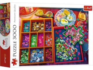 Puzzle 3000el. Wieczór z puzzlami TREFL 33079