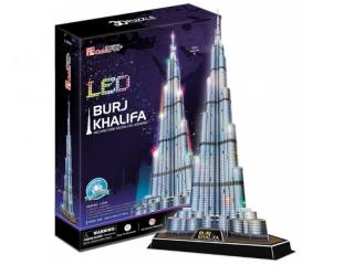 Puzzle 3D Burj Khalifa z Oświetleniem LED 136el. DANTE 20508