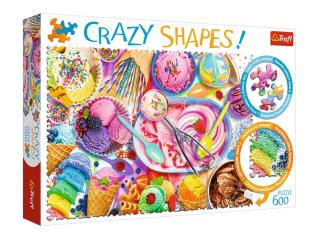 Puzzle 600el Słodkie marzenie  - Crazy Shapes Trefl 11119
