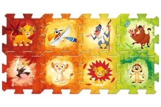 Puzzle piankowe mata układanka puzzlopianka Król Lew Disney Trefl 61603