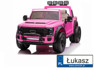 SX2088.ROZ Pojazd Ford Super Duty Różowy