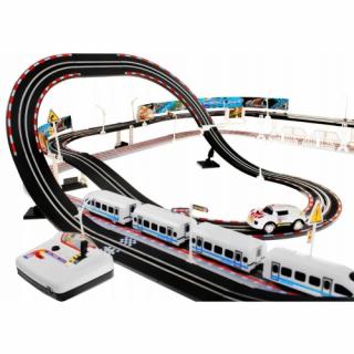 Tor wyścigowy + kolejka elektryczna 2w1 ML50703