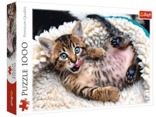 Trefl Puzzle 1000el Wesoły Kotek 10448