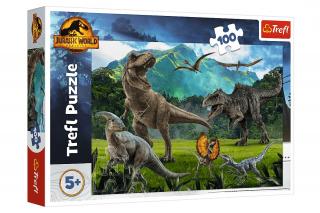 Trefl Puzzle 100el Park Jurajski Jurrasic World 16441