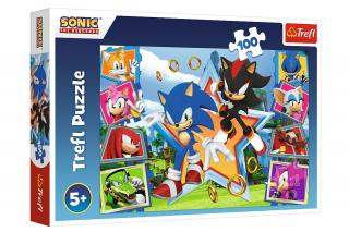 Trefl Puzzle 100el Sonic. Poznaj Sonica 16465