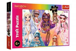 Trefl Puzzle 160el Przyjaźń Rainbow High 15415
