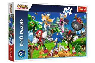 Trefl Puzzle 160el Sonic i przyjaciele 15421