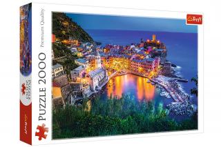 Trefl Puzzle 2000el Vernazza o zmroku 27086