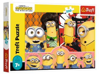 Trefl Puzzle 200el Minionki w Akcji 13264