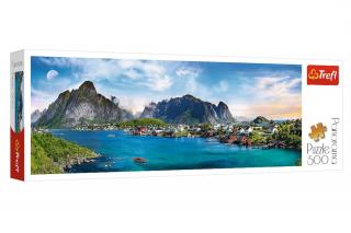 Trefl Puzzle 500el Panorama Archipelag Lofoty, Norwegia 29500