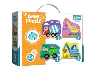 Trefl Puzzle Baby Classic. Pojazdy Na Budowie 36072