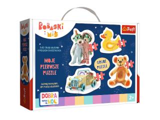 Trefl Puzzle Baby Classic. Urocze Bobaski. Dobranoc Trefliki Na Noc 36095