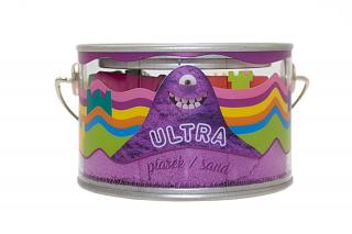 Ultra Piasek puszka 200g + 5 foremek Zamek fioletowy EP 092523