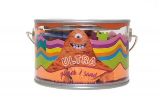 Ultra Piasek puszka 200g + 5 foremek Zwierzaki pomarańczowy EP 092424