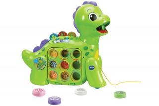 Zabawka interaktywna do ciągnięcia Dino Łakomczuszek VTech 61956