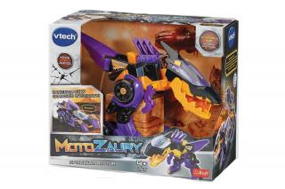 Zabawka interaktywna VTech Motozaury  Spinozaur Brutor wyścigówka 61943
