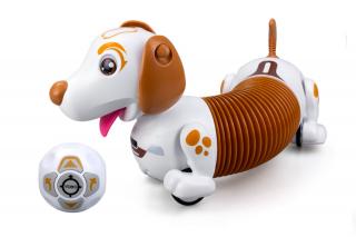 Zabawka zdalnie sterowana Robo Dash D brązowy pies Silverlit 88741