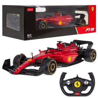 Zdalnie sterowany bolid Ferrari F1 75 czerwony model 1:12 RASTAR ZRC.99900.CR