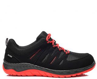 BUTY ELTEN  MADDOX BLACK-RED LOW ESD S3