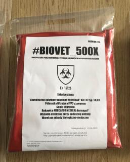 ZESTAW OCHRONY BIOLOGICZNEJ BIOVET 500X