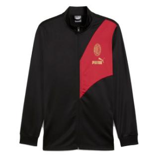 AC Milan męska bluza piłkarska Track Culture black