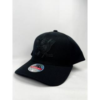 Anaheim Ducks czapka baseballówka Blk/Blk Logo Classic Red