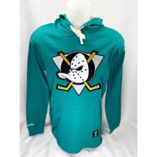 Anaheim Ducks męska bluza z kapturem Thermal Lightweight Hoodie Vinta