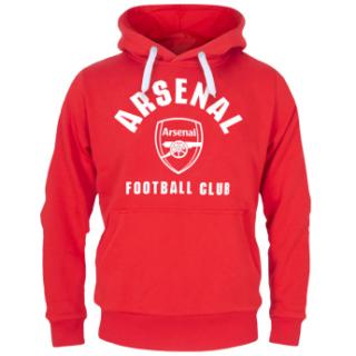 Arsenal męska bluza z kapturem Graphic red