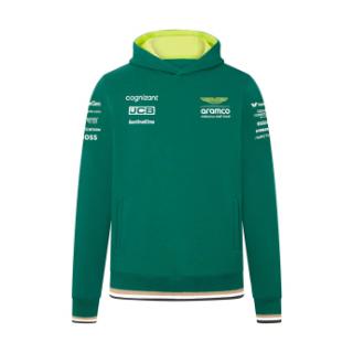 Aston Martin męska bluza z kapturem green F1 Team 2024