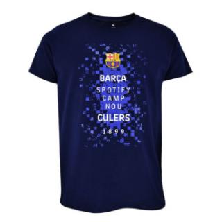 Barcelona koszulka męska Logos navy