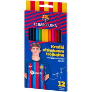 Barcelona kredki 12 ks trojhranné