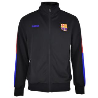 Barcelona męska bluza piłkarska Plus Barca black