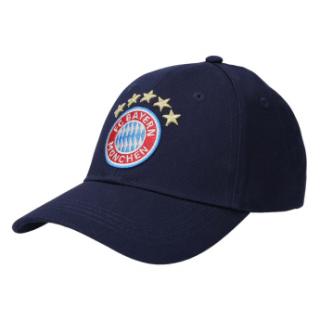 Bayern Monachium dziecięca czapka baseballowa Crest navy