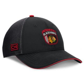 Chicago Blackhawks czapka baseballówka 2024 Draft NHL On Stage Trucke