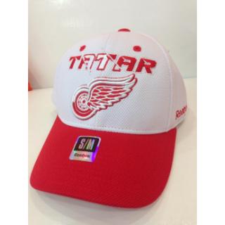 Detroit Red Wings czapka baseballówka Tomáš Tatar #21 Structured Flex