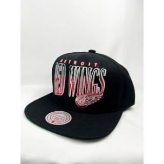 Detroit Red Wings czapka flat baseballówka Line Work Snapback Vntg