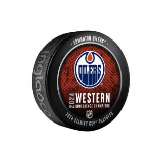 Edmonton Oilers krążek 2024 Stanley Cup Western Conference Champions