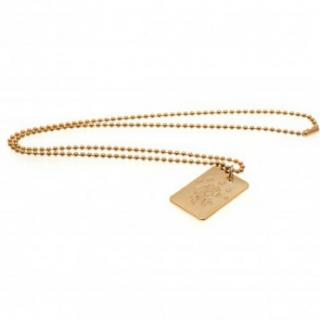 FC Rangers naszyjnik z zawieszką Gold Plated Dog Tag  Chain