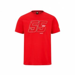 Ferrari koszulka męska Carlos Sainz red F1 Team 2022